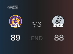 湖人vs马刺战报：贝兹利27分D-琼斯25分 马刺不敌湖人 