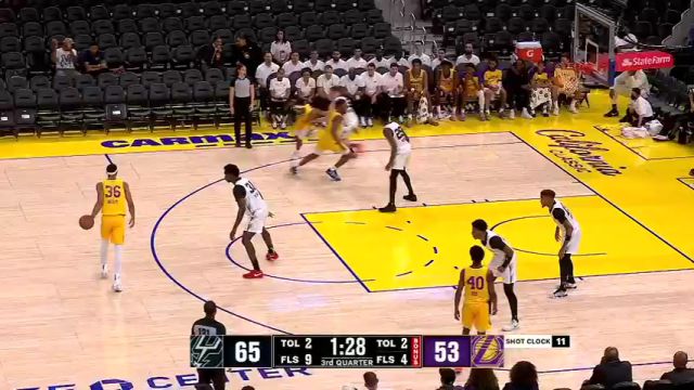 【2025年07月09日】NBA夏季聯(lián)賽：湖人vs馬刺第3節(jié)中文解說錄像回放