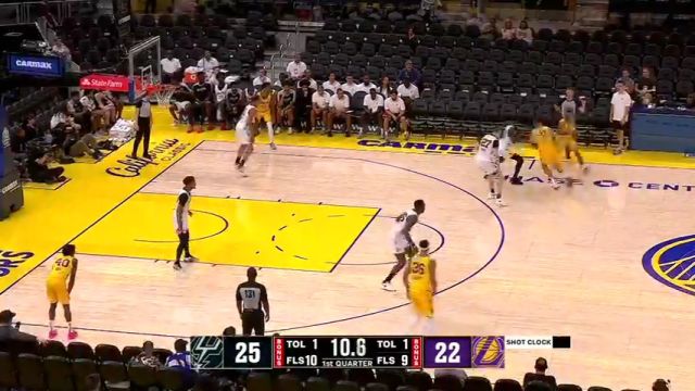 【2025年07月09日】NBA夏季联赛：湖人vs马刺英文原声全场录像回放