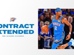 NBA最大合同6年3.64亿！雷霆官方宣布：球队已与亚历山大达成多年续约