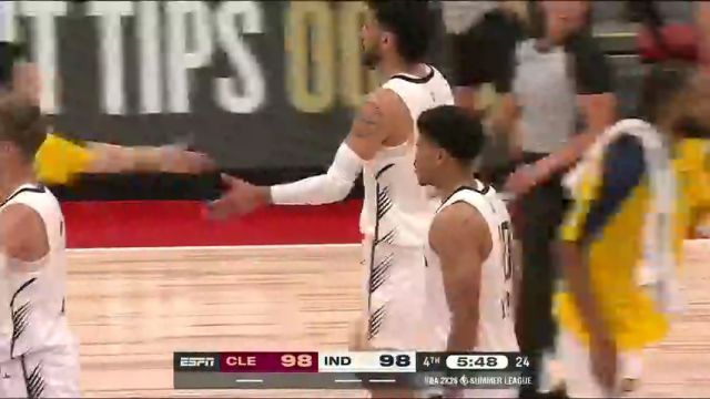 【2025年07月11日】NBA夏季聯(lián)賽:騎士vs步行者第4節(jié)中文解說錄像回放