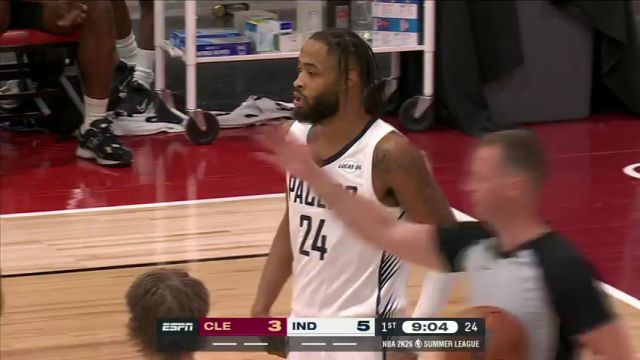 【2025年07月11日】NBA夏季聯(lián)賽:騎士vs步行者第1節(jié)英文原聲錄像回放