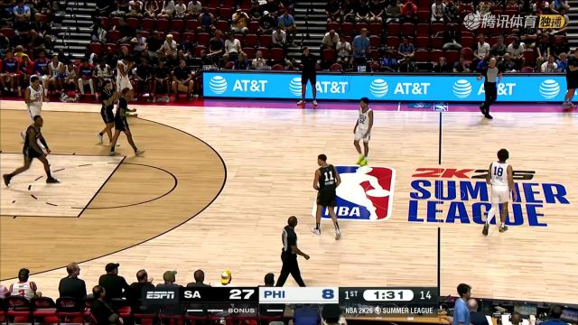 【2025年07月11日】2025/26赛季NBA夏季联赛:马刺 VS 76人 全场录像回放