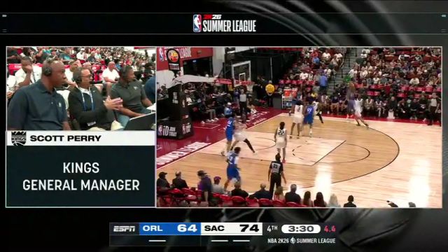 【2025年07月11日】NBA夏季联赛:魔术vs国王第4节中文解说录像回放
