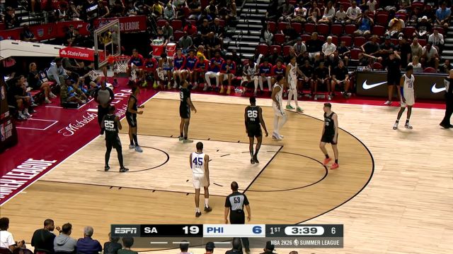 【2025年07月11日】NBA夏季聯(lián)賽:馬刺vs76人中文解說全場錄像回放