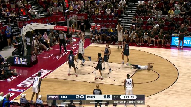 【2025年07月11日 鹈鹕vs森林狼集锦】鹈鹕91-98森林狼 香农携手米勒合砍40分有惊无险战胜鹈鹕