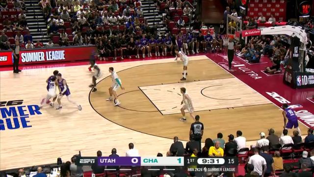 【2025年07月12日】NBA夏季聯(lián)賽:爵士vs黃蜂第1節(jié)英文原聲錄像回放