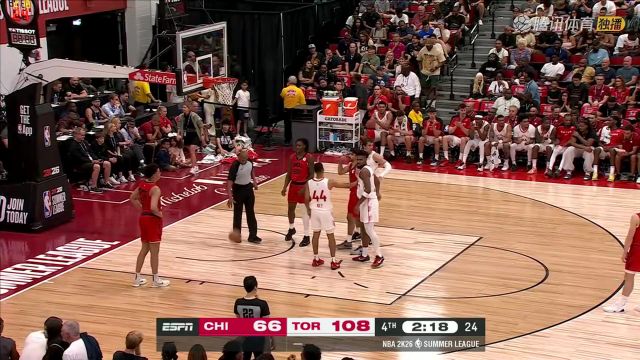 【2025年07月12日】2025/26赛季NBA夏季联赛:公牛 VS 猛龙 全场录像回放