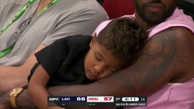 【2025年07月12日】NBA夏季聯(lián)賽：快船vs火箭第3節(jié)英文原聲錄像回放