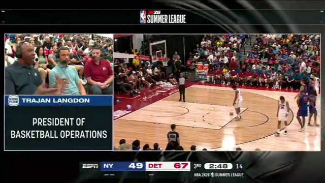 【2025年07月12日】NBA夏季聯(lián)賽：尼克斯vs活塞中文解說全場錄像回放