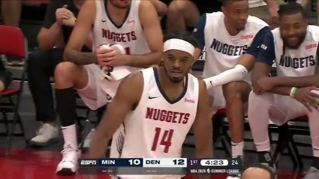 【2025年07月13日】NBA夏季联赛：森林狼vs掘金第1节英文原声录像回放