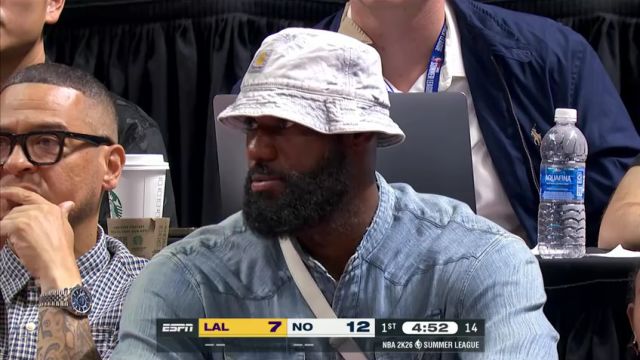 【2025年07月13日】NBA夏季联赛：湖人vs鹈鹕第1节英文原声录像回放