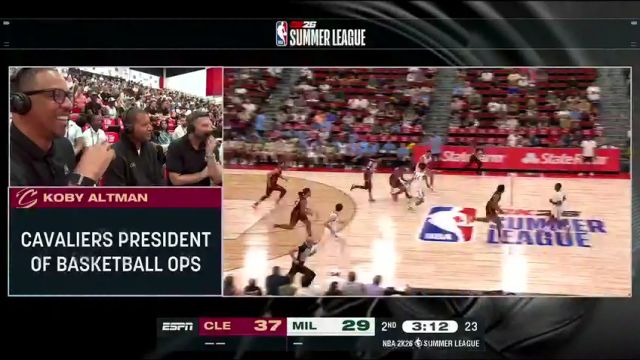 【2025年07月13日】NBA夏季聯(lián)賽:騎士vs雄鹿第2節(jié)中文解說錄像回放