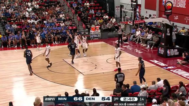 【2025年07月13日】NBA夏季聯(lián)賽：森林狼vs掘金第3節(jié)中文解說錄像回放