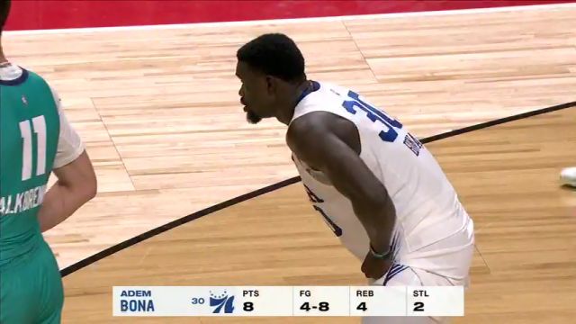 【2025年07月13日】NBA夏季联赛：黄蜂vs76人第3节英文原声录像回放