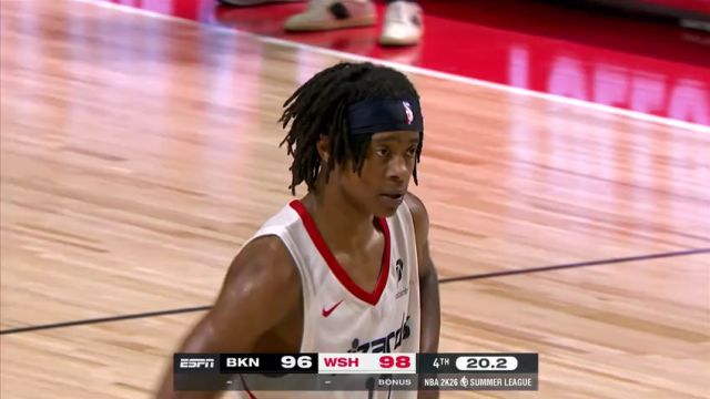 【2025年07月14日】NBA夏季聯(lián)賽：籃網(wǎng)vs奇才英文原聲全場(chǎng)錄像回放