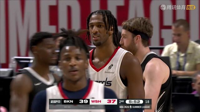 【2025年07月14日】2025/26赛季NBA夏季联赛:篮网 VS 奇才 全场录像回放