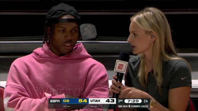 【2025年07月14日】NBA夏季联赛：勇士vs爵士第3节中文解说录像回放