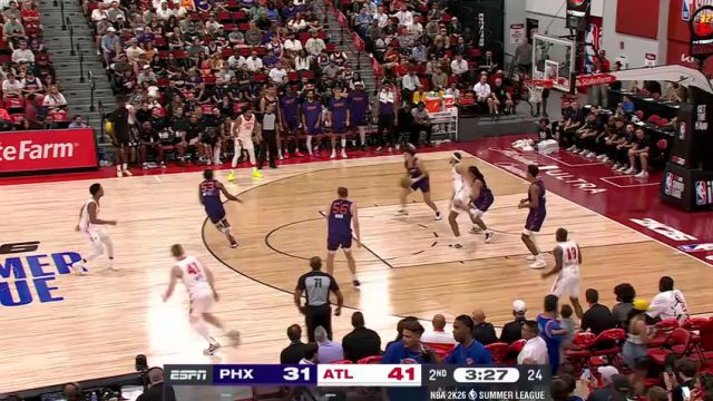 【2025年07月14日】NBA夏季聯(lián)賽：太陽vs老鷹第2節(jié)中文解說錄像回放