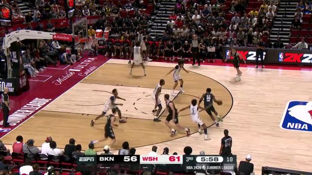 【2025年07月14日】NBA夏季聯(lián)賽：籃網vs奇才第3節(jié)英文原聲錄像回放