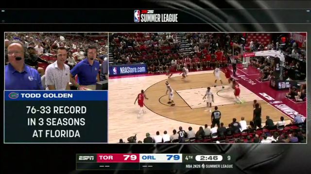 【2025年07月14日】NBA夏季聯(lián)賽：猛龍vs魔術(shù)第4節(jié)英文原聲錄像回放