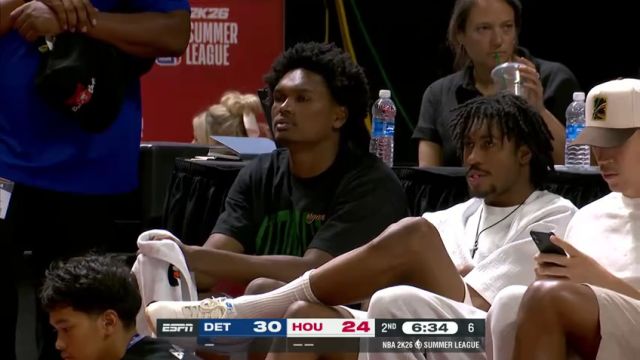 【2025年07月14日】NBA夏季聯(lián)賽：活塞vs火箭第2節(jié)中文解說錄像回放