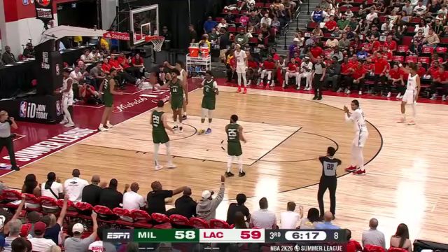 【2025年07月14日】NBA夏季聯(lián)賽：雄鹿vs快船第3節(jié)中文解說錄像回放