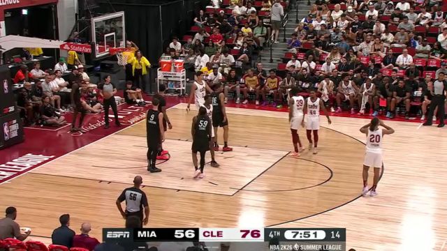 【2025年07月14日】NBA夏季聯(lián)賽：熱火vs騎士第4節(jié)中文解說錄像回放
