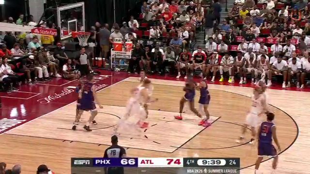 【2025年07月14日】NBA夏季聯(lián)賽：太陽vs老鷹第4節(jié)英文原聲錄像回放