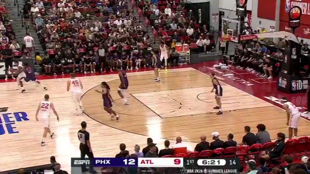 【2025年07月14日】NBA夏季聯(lián)賽：太陽vs老鷹英文原聲全場錄像回放