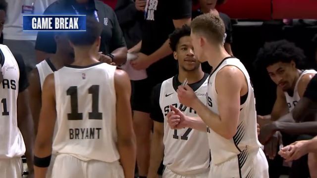 【2025年07月15日】NBA夏季联赛：爵士vs马刺第1节英文原声录像回放