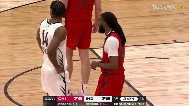 【2025年07月15日】2025/26赛季NBA夏季联赛：公牛 VS 步行者 全场录像回放
