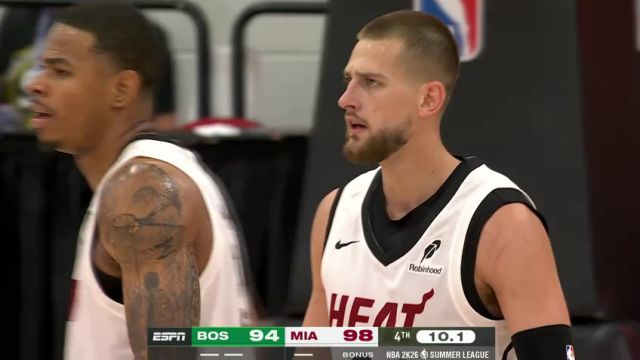 【2025年07月15日】NBA夏季联赛：凯尔特人vs热火英文原声全场录像回放