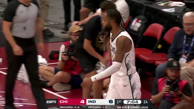 【2025年07月15日】 NBA夏季联赛：公牛vs步行者第1节中文解说录像回放