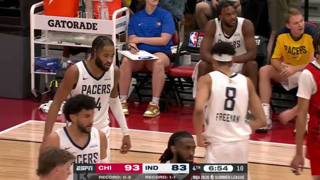 【2025年07月15日】 NBA夏季联赛：公牛vs步行者第4节中文解说录像回放