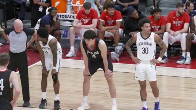 【2025年07月16日】NBA夏季联赛：开拓者vs鹈鹕 杨瀚森专属机位全场录像回放