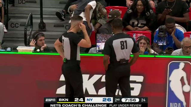 【2025年07月16日】NBA夏季联赛：篮网vs尼克斯第2节中文解说录像回放