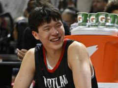  与选秀大会猜测相同！杨瀚森回应2K能力值70：赛季结束别掉就可以 