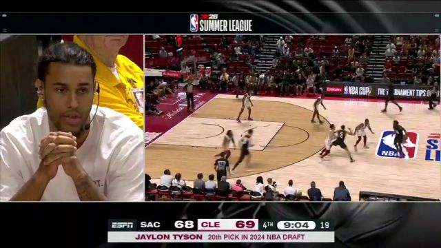 【2025年07月17日】NBA夏季联赛：国王vs骑士第4节英文原声录像回放