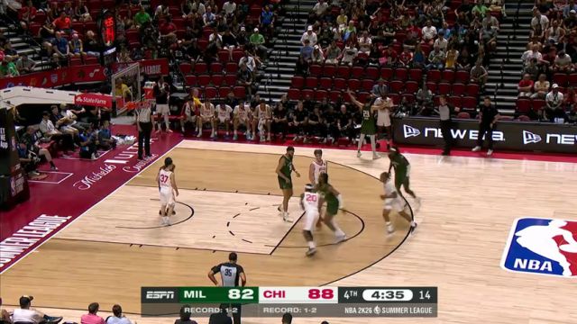 【2025年07月17日】NBA夏季联赛：雄鹿vs公牛英文原声全场录像回放