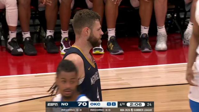 【2025年07月17日】NBA夏季聯(lián)賽：鵜鶘vs雷霆第4節(jié)中文解說錄像回放