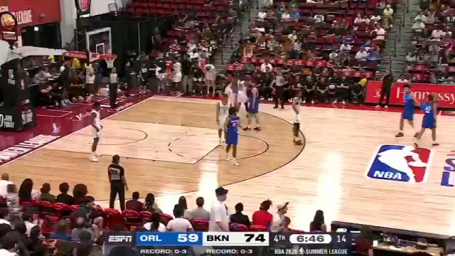 【2025年07月17日】NBA夏季联赛：魔术vs篮网第4节中文解说录像回放