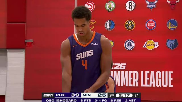 【2025年07月17日】NBA夏季联赛：太阳vs森林狼第2节中文解说录像回放