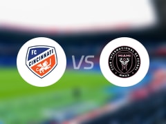 【美职业】辛辛那提FCvs迈阿密国际比赛结果：辛辛那提FC(3-0)迈阿密国际比分战报(2025年07月17日)