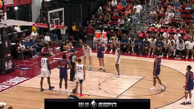 【2025年07月17日】NBA夏季聯(lián)賽：太陽(yáng)vs森林狼第1節(jié)英文原聲錄像回放