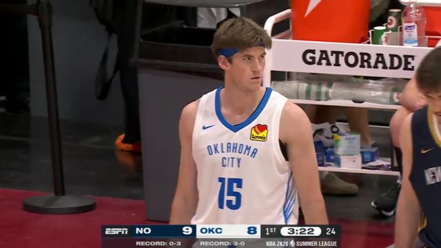 【2025年07月17日】NBA夏季聯(lián)賽：鵜鶘vs雷霆第1節(jié)中文解說(shuō)錄像回放