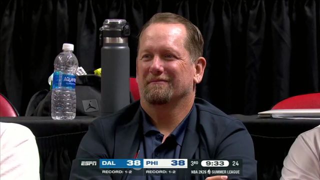 【2025年07月17日】 NBA夏季联赛：独行侠vs76人第3节英文原声录像回放