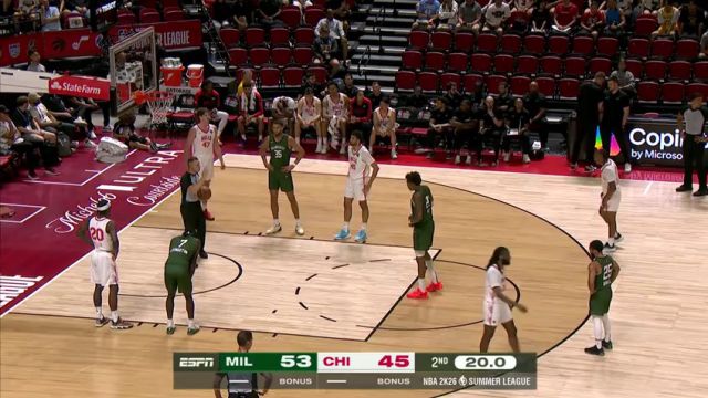 【2025年07月17日】NBA夏季联赛：雄鹿vs公牛第2节中文解说录像回放