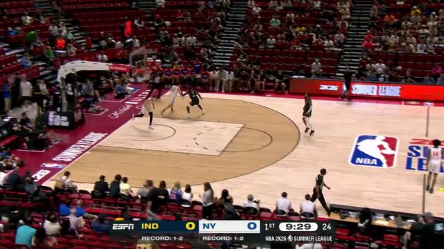 【2025年07月18日】 NBA夏季联赛：步行者91-88尼克斯第1节中文解说录像回放