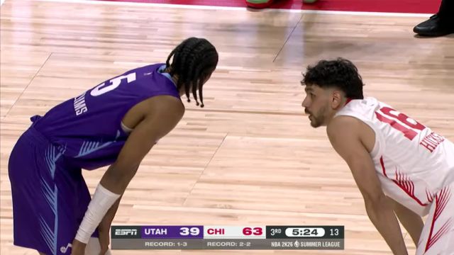【2025年07月19日】NBA夏季联赛：爵士vs公牛第3节中文解说录像回放
